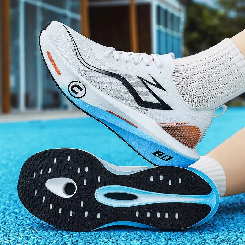 Men Sports Running Shoes Casual Marathon Breathable Lightweight Women's Comfortable Athletic Nonskid Walking Sneakers Outdoors — image 3