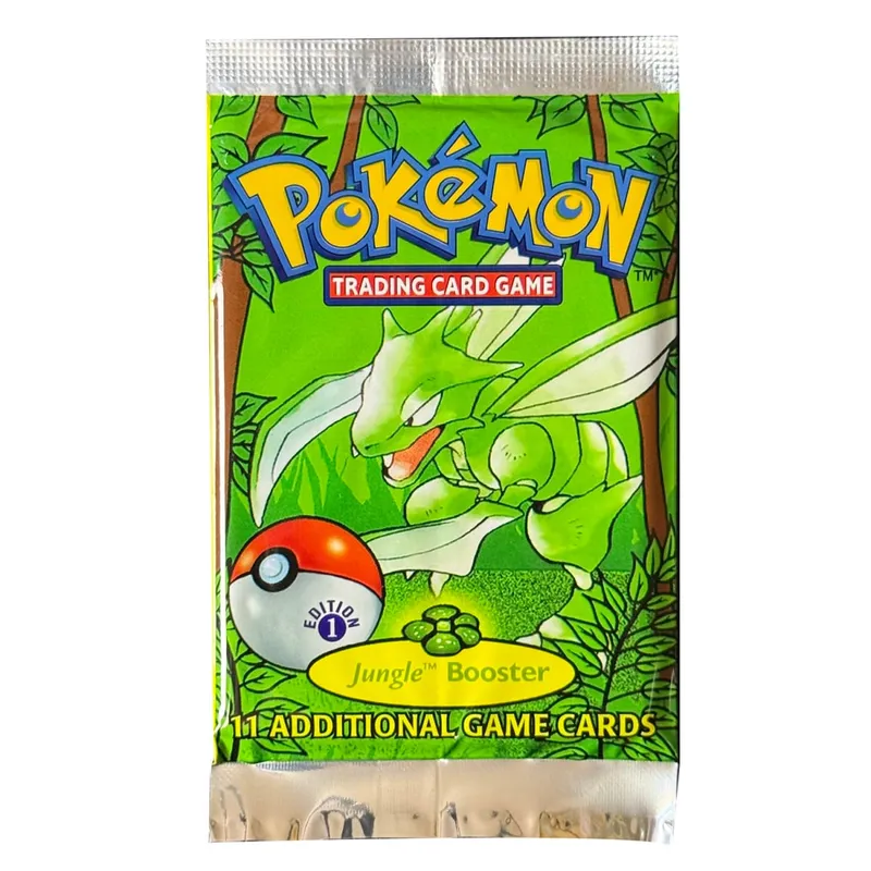 Pokemon Proxy Cards Jungle Booster Pack 1st Edition 11cards/pack Flareon Scyther Wigglytuff Bag TCG Card Gifts — image 7