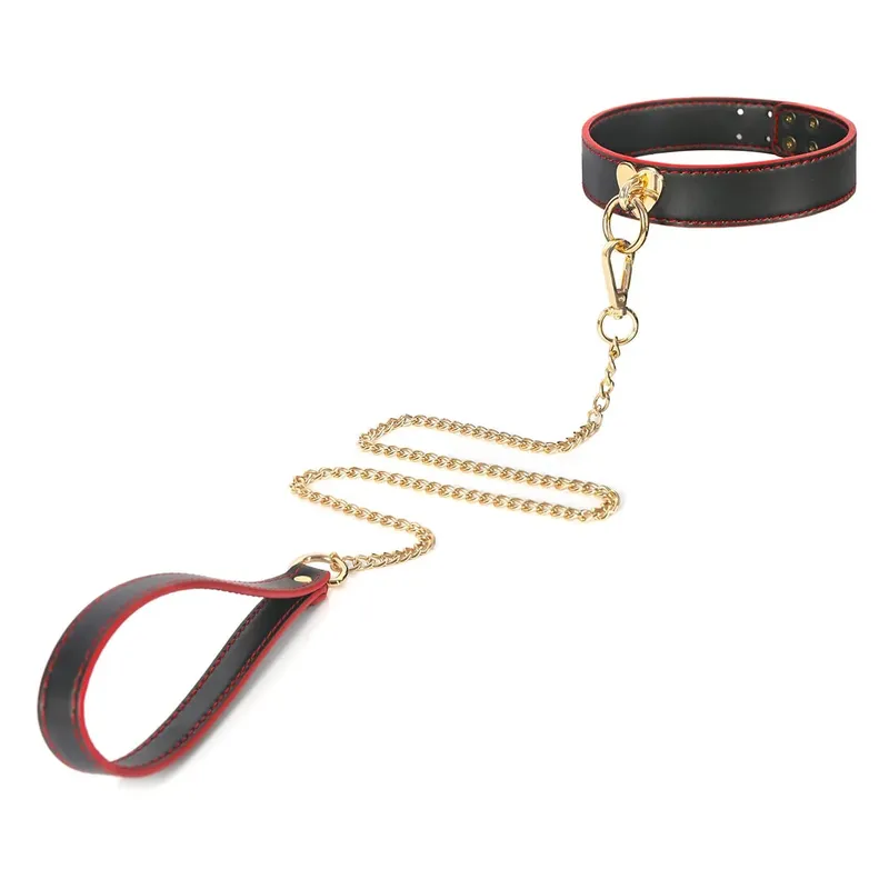 Conjunto de roleplay de escravo, algemas de couro, tornozelo, máscara de mordaça, chicote, coleira, brinquedos sexuais para mulheres, casais, kit de bondage bdsm — image 9