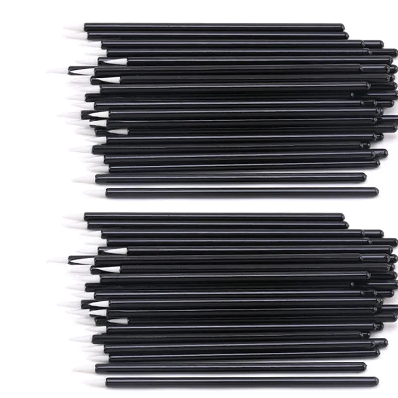 50/100pcs Eyeliner Brushes Eyelash Eyeshadow Applicator Lip Brush For Nail Art Painting Pen Tool Eye Lash Wands Accessories — image 8