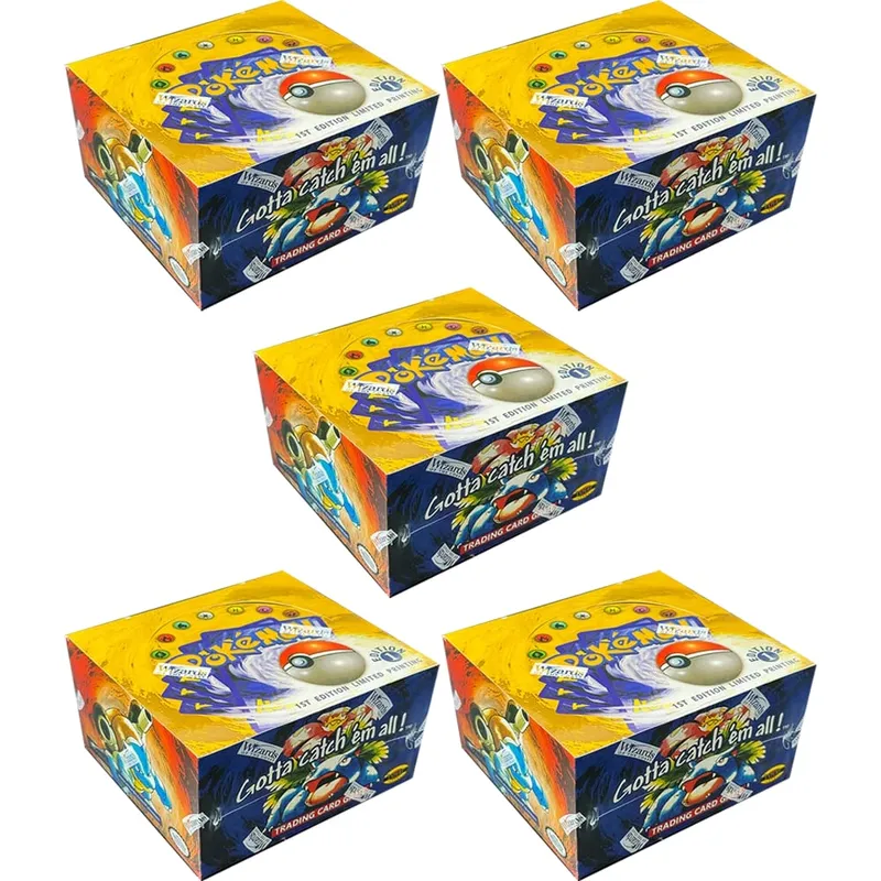 Whole pack PKM 1st Edition Booster Pack PTCG Proxy Cards for Base Set Pack Charizard Blastoise Venusaur TCG Cards 11pcs/Pack Toy — image 13