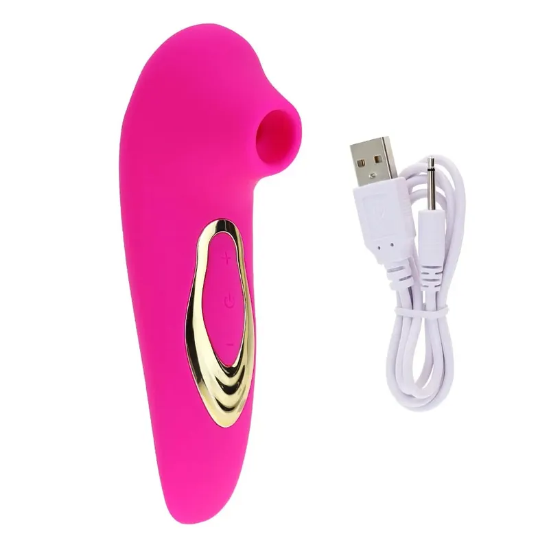 Rose Shape Sucking Vibrator Clitoris Stimulator Vacuum Nipple Oral Massager Female G Spot Vagina Adult Sex Toys for Women