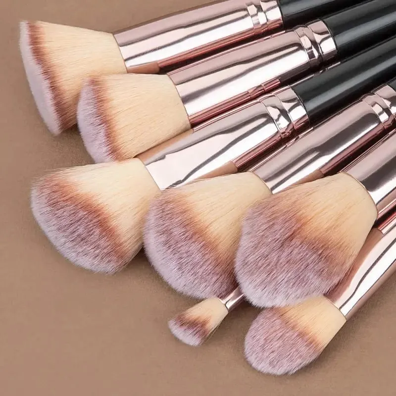 Professional 3-20PCS Makeup Brushes Set Soft Fluffy Foundation Eyeshadow Concealer Blending Kabuki Women Beauty Tool — image 4