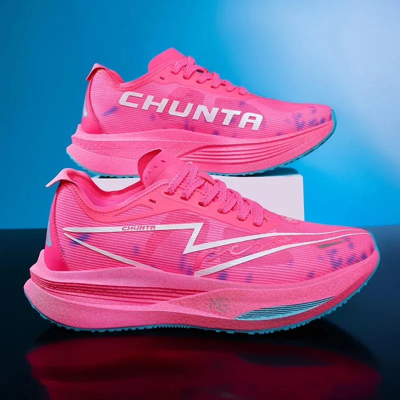 Men Marathon Running Shoes Carbon Plate Outdoor Sports Tenis Breathable Lightweight Woman Comfortable Training Athletic Sneakers