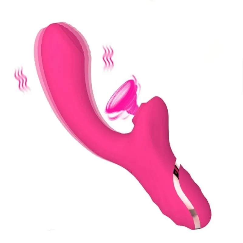 Double Clitoris Stimulator G-Spot Vibrator Powerful Tapping Fapping Finger Anal Dildo Vagina Massager Sex Toys for Women Adults — image 8