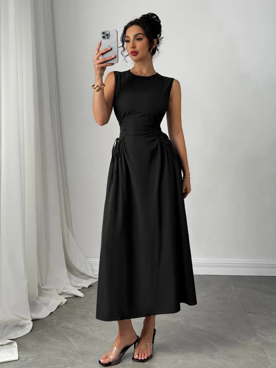 Black Red Contrast Off-Shoulder Mini Dress Bow Detail Bodycon Party Clubwear Women Fashion