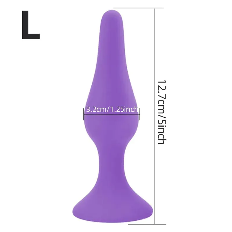 Beginner Silicone Butt Plug Anal Plug for Men Women Prostate Massager for Gay Mini Anal Bullet Masturbator Sex Toy for Men — image 9