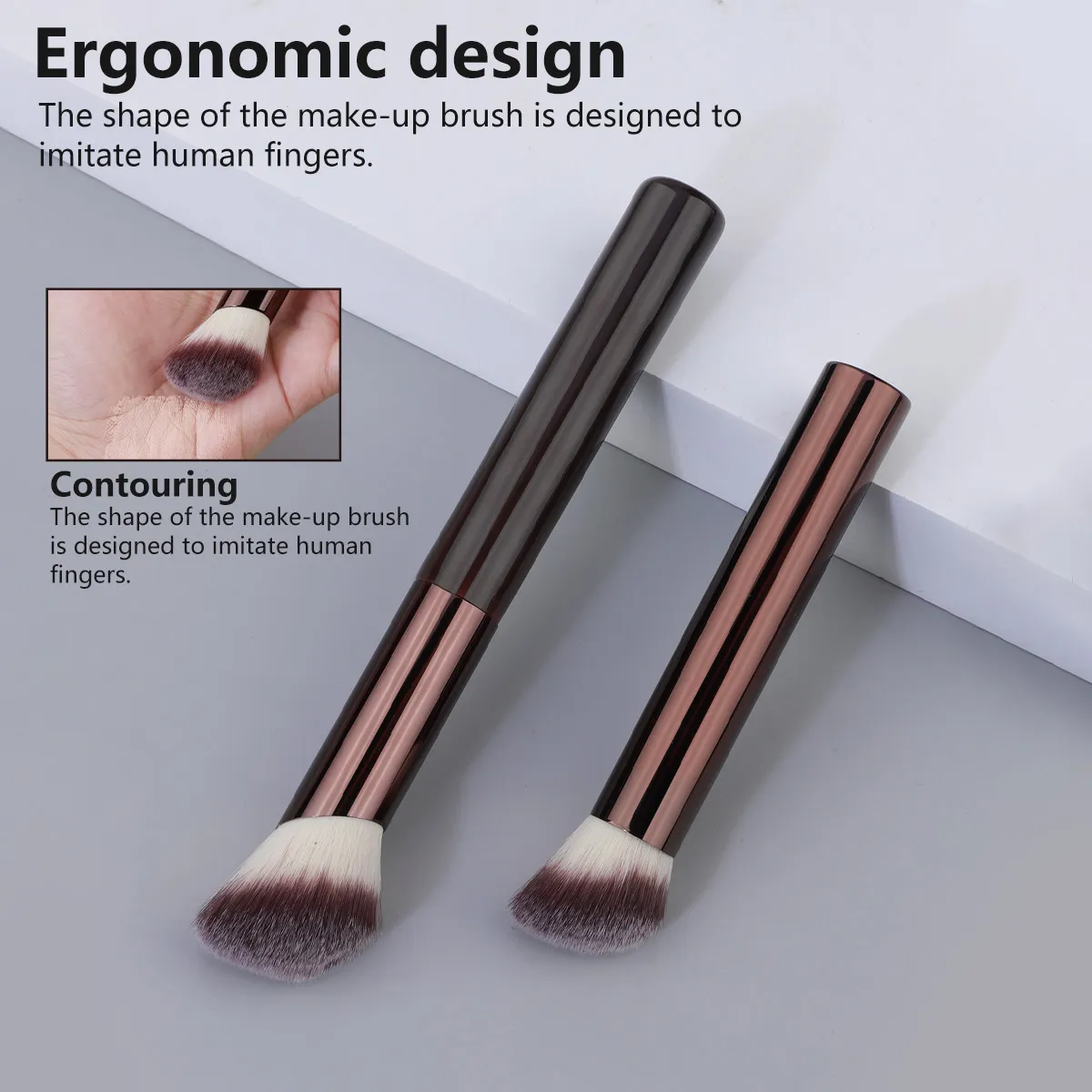 7Pcs Makeup Brushes Set Loose Powder Brush Blush Brush Foundation Brush Makeup Tools — image 2