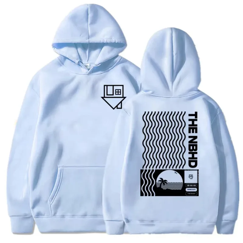 Album Wiped Out Printing Hoodies NBHD The Neighbourhood Band Sweatshirts LongSleeve Hooded Pullovers environmental protection — image 27