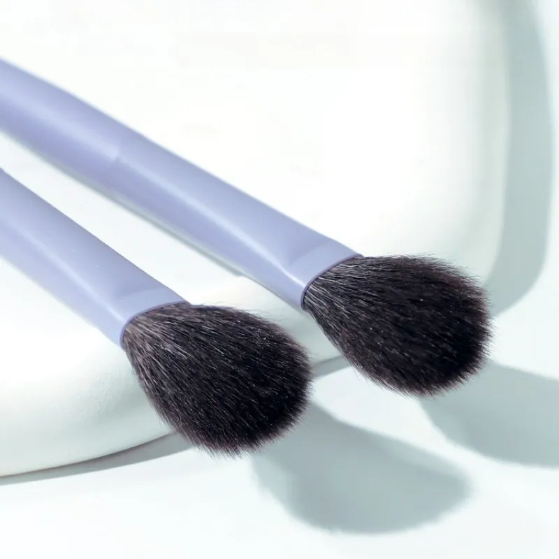 1PC Super Soft Purple Blusher Brush Foundation Contour Eye Shadow Brush Highlight Brow Shadow Brush Makeup Brushes — image 5