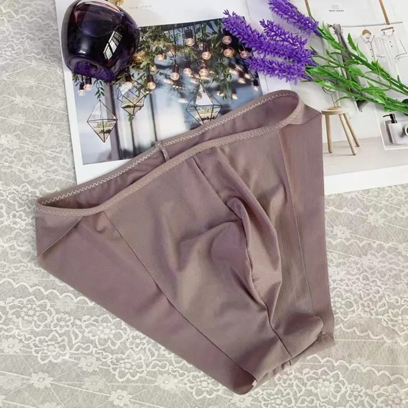 Comfortable Bulge Pouch Men High Cut Transparent Underwear Mesh Panties Underpants Fashion Seamless Lingerie Man — image 4