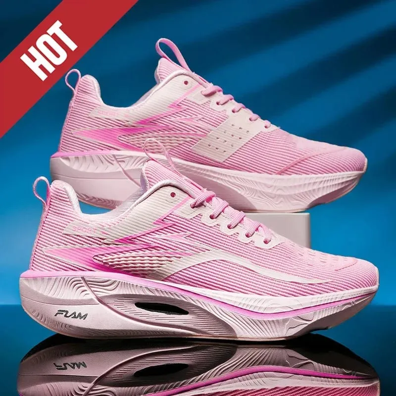 Carbon Plate Marathon Running Shoes Men Women Sports Sneakers Breathable Lightweight Shock Absorbing Stable Athletic Shoes — image 16