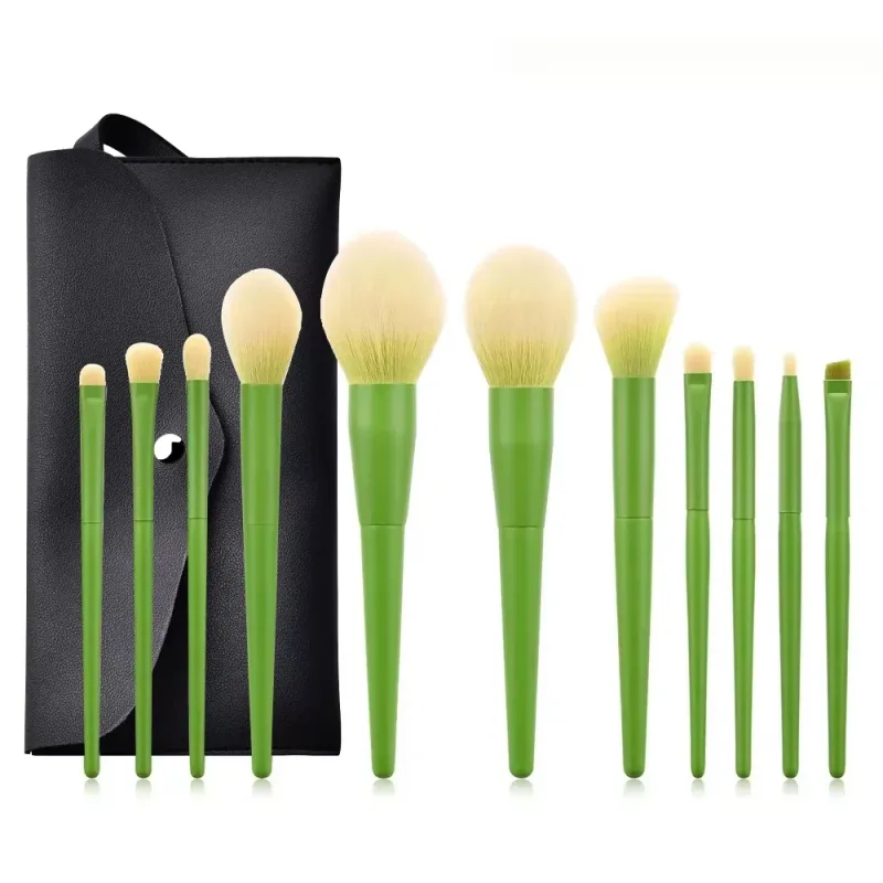 9PCS Makeup Brushes Set Eye Shadow Foundation Powder Contour Makeup Brush Cosmetic Beauty Tool Kit — image 7
