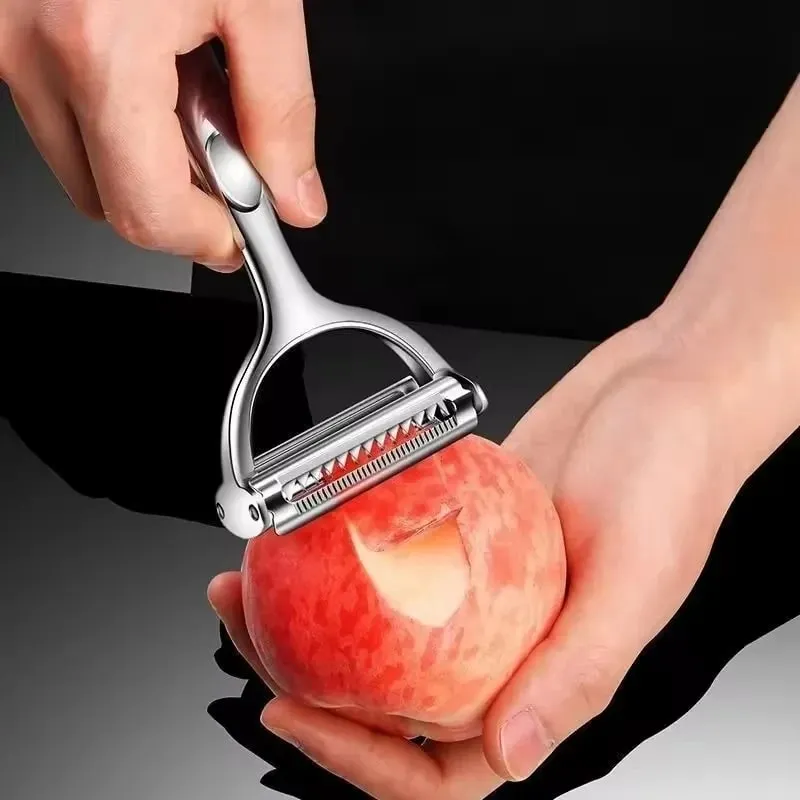 High Quality Stainless Steel Potato Cucumber Carrot Grater Julienne Peeler Vegetables Fruit Peeler Vegetable Slicer