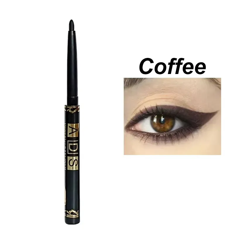Automatic Gel Eyeliner Pencil Waterproof Long Lasting Black Eye Liner Twist-Up No Sharpening Easy Glide Makeup for Women — image 8
