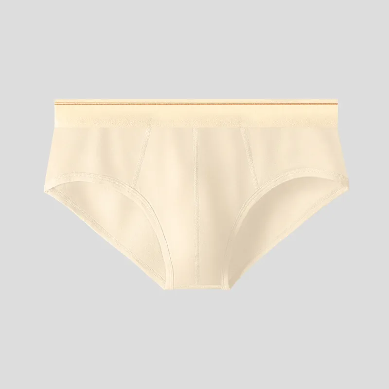 Men's pure cotton breathable and comfortable triangular underpants, mid-waist, skin-friendly and soft, teenagers' underpants — image 29