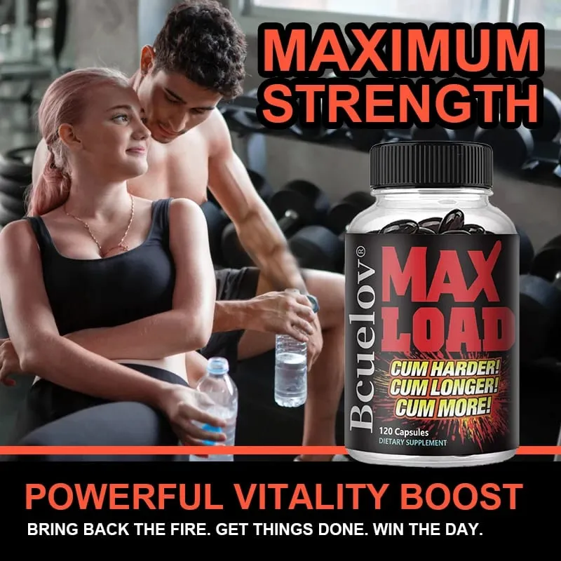 Men's Max Load Capsules - Supports Muscle Mass and Vitality Daily Immune Health Supplement Non-GMO — image 7