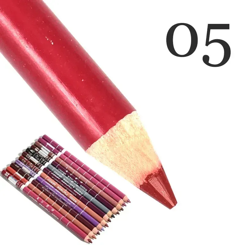 Delineador labial antiincrustante profissional, 28 cores, caneta de batom profissional, à prova d'água, lápis de contorno labial, maquiagem duradoura, delineador cremoso