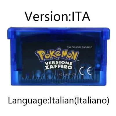 GBA Game Pokemon Series Video Game Cartridge Console Card Pokemon Emerald FireRed Ruby LeafGreen Sapphire Multi-language — image 31