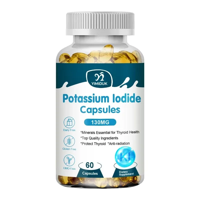 Kálium-jodid kapszula KI (stabil jód) 130 mcg naponta - Pajzsmirigy-támogató kiegészítő