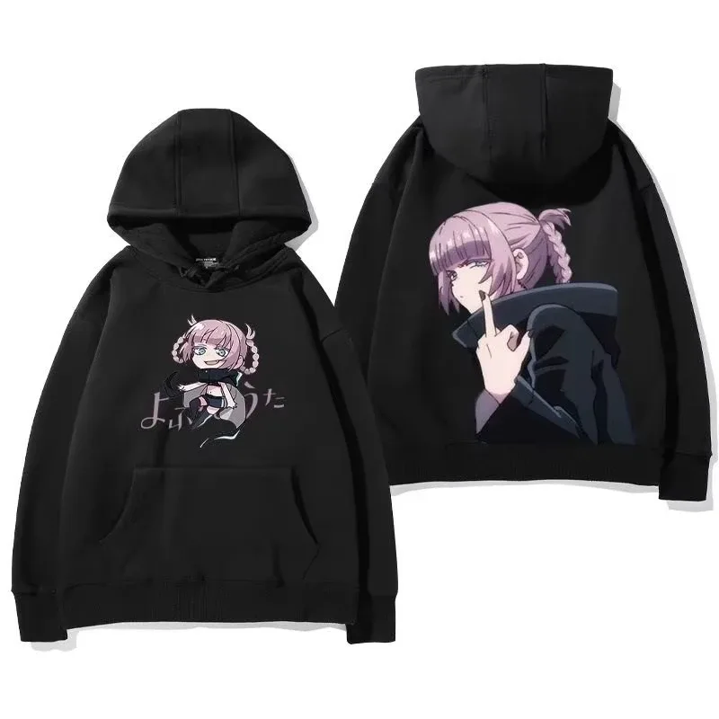 2026 Hot Sale Japanese Anime Call of The Night Nazuna Nanakusa Hoodie Y2K Men Women Harajuku Sweatshirt loose Cozy and Versatile — image 24