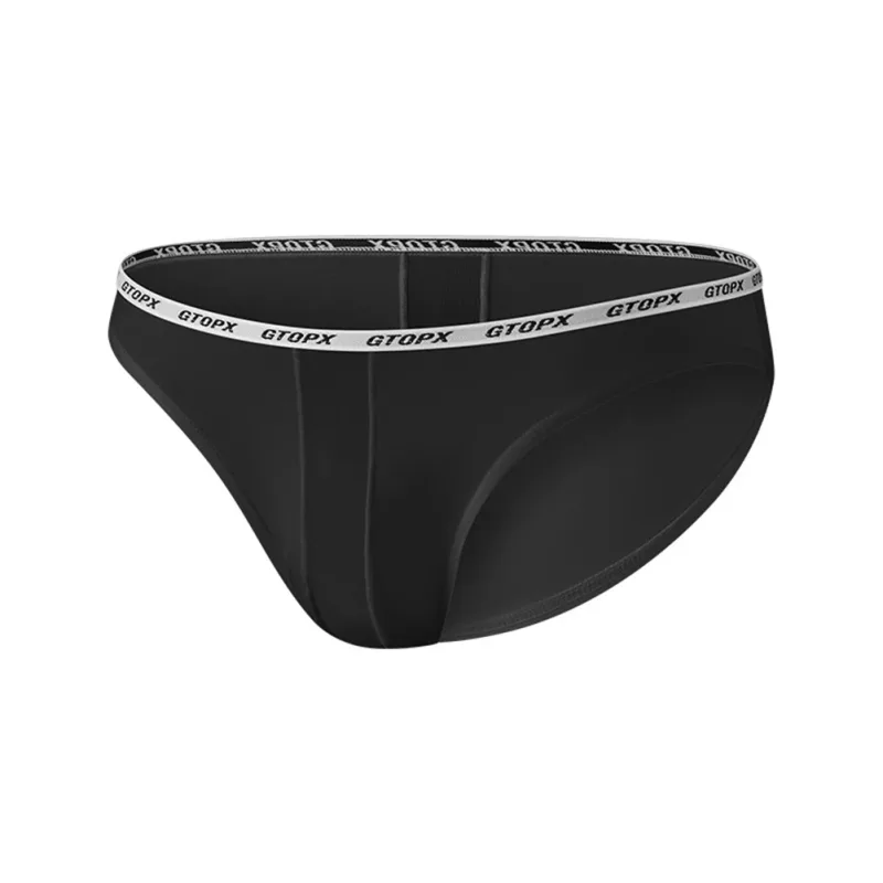 U convexo bolsa cintura baixa cuecas masculinas de malha transparente tecido respirável fino adequado para todas as estações
