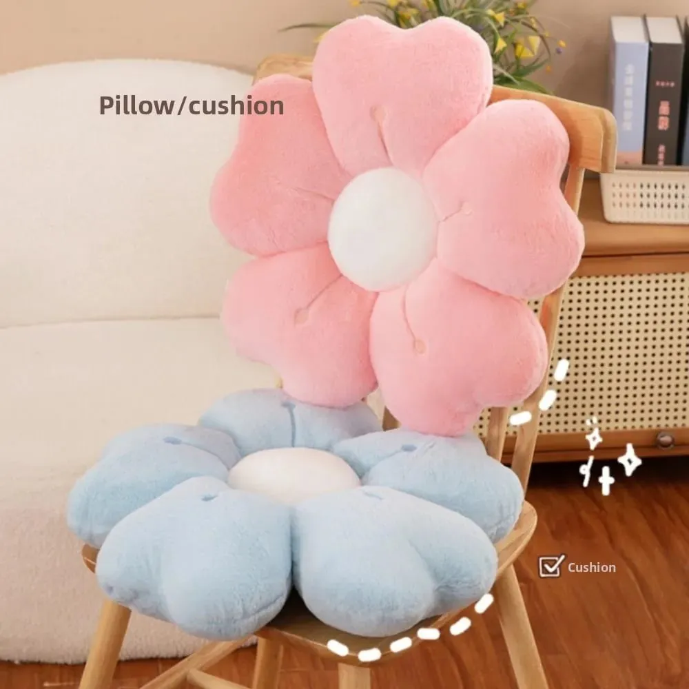Soft Flower-Shaped Throw Pillow Comfortable Floor Cushion Sofa Decor Cushion Cute Mattress Chair Cushion Gift — image 5