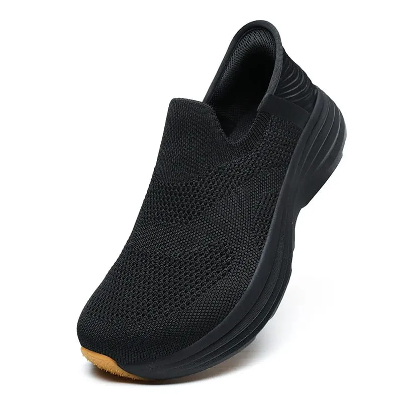 2026 New Slip On Walking Shoes Men Breathable Soft Sole Comfortable Casual Sneakers — image 2