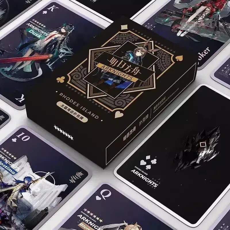 54PCS Arknights Game Character Poker Playing Cards Limited Edition Collectible Photo Fans Collection Gift — image 5