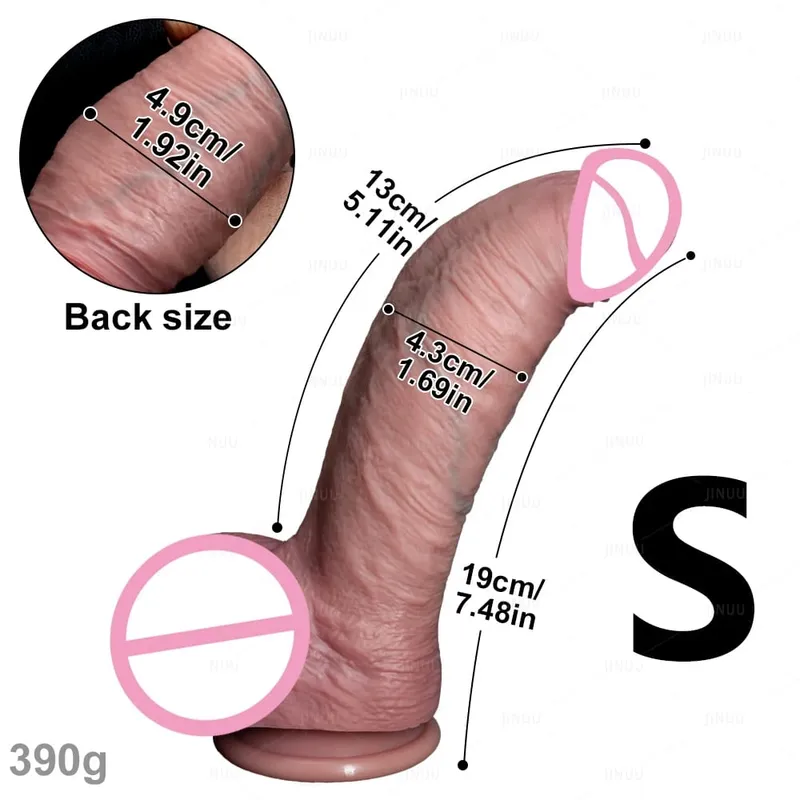 Thick Dildos Realistic Silicone Strapon Dildo Women Sex Toys G-spot Masturbation Big Penis Dick Strap on Anal Dildo Lesbian 18+ — image 8