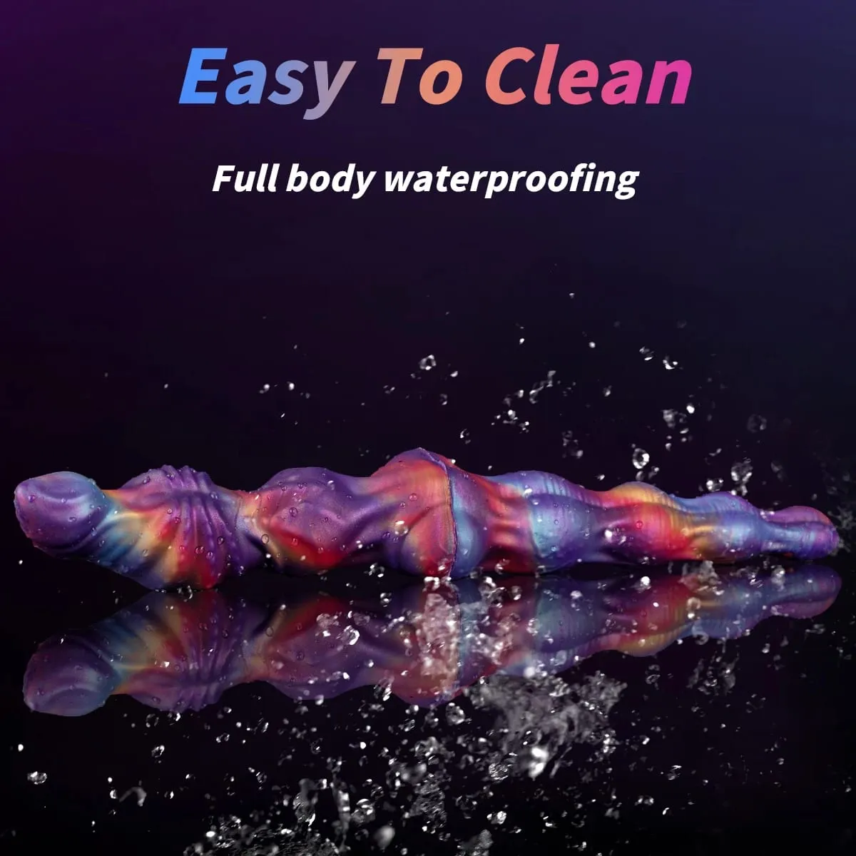 Silicone Double Head Butt Plug Dildo Realistic Anal Bead Special-Shaped Monster Flexible Penis Sex Toy For Women Men Masturbator — image 2