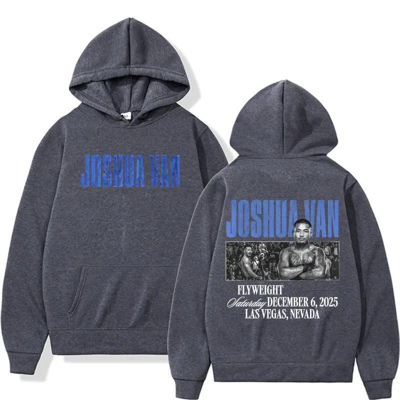 Joshua Van The Fearless Fan Regalo Mga Hoodies Damit ng Lalaki Karahasan Aesthetic Sweatshirt Casual Bodywarmer Fleece Hoodie Pullovers — image 5
