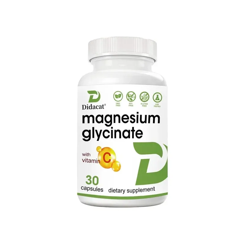Magnesium Glycinate 1000 Mg 120 Veggie Capsules - Highly Purified Trace Mineral for Muscle Joint Heart and Digestive Health — image 9