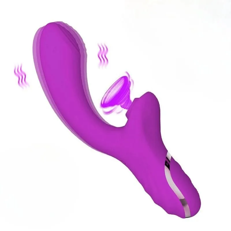 Double Clitoris Stimulator G-Spot Vibrator Powerful Tapping Fapping Finger Anal Dildo Vagina Massager Sex Toys for Women Adults — image 7
