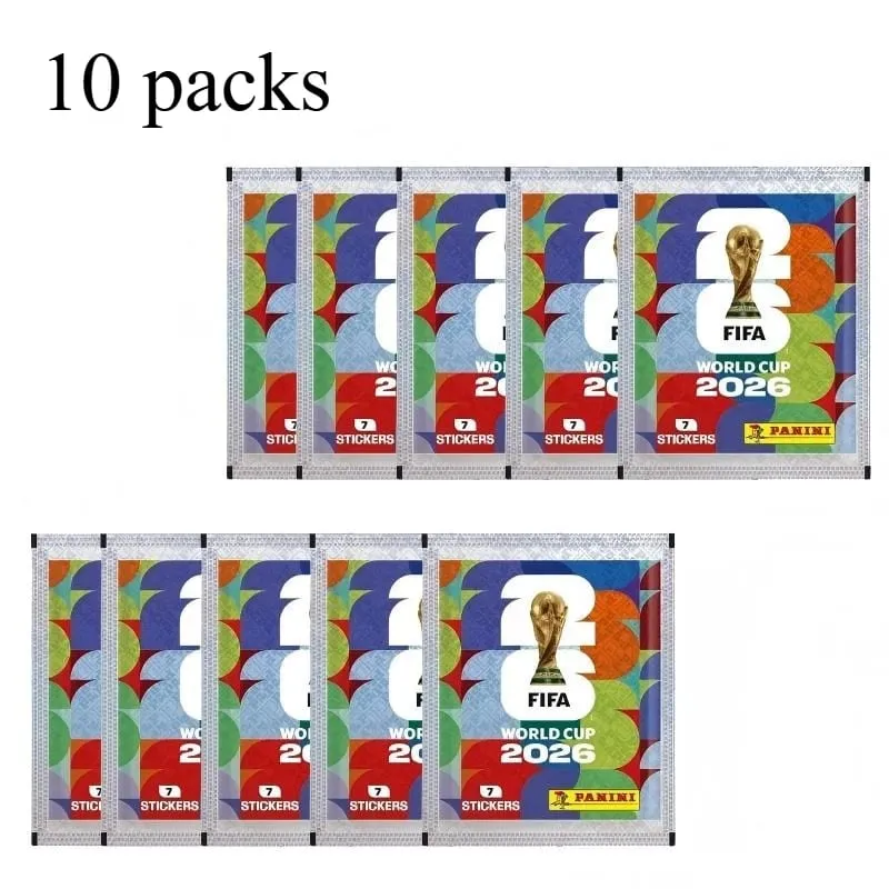 2026 World Cup Official Panini Sticker Collection Mystery Card Games Football Player Collectible Blind Pack Fan Souvenir Gift. — image 5