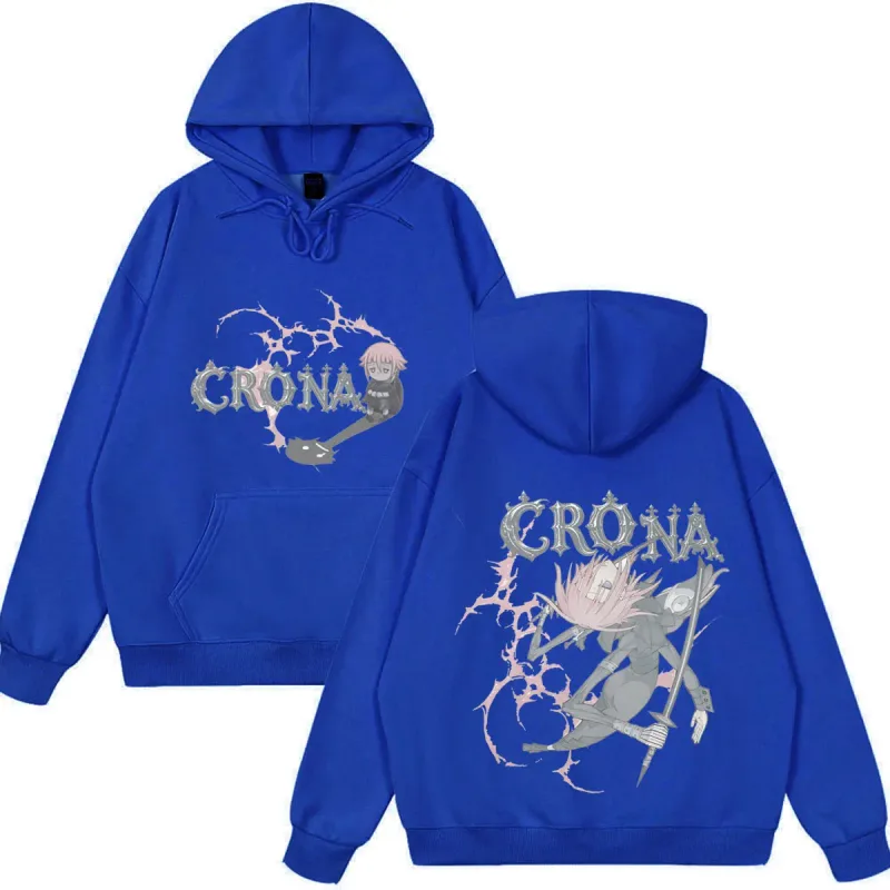 Japanese Anime Soul Eater Crona Funny Hoodies Men's Women Clothing Fashion Oversized Streetwear Casual Long Sleeve Fleece Wears — image 9