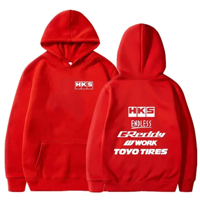 2025 Men Fashion Cool Hoodie Japan JDM Modified Car HKS ENDLESS Hoody Lalaki Babae Vintage Casual Sweatshirt Long Sleeve Pullover — image 10