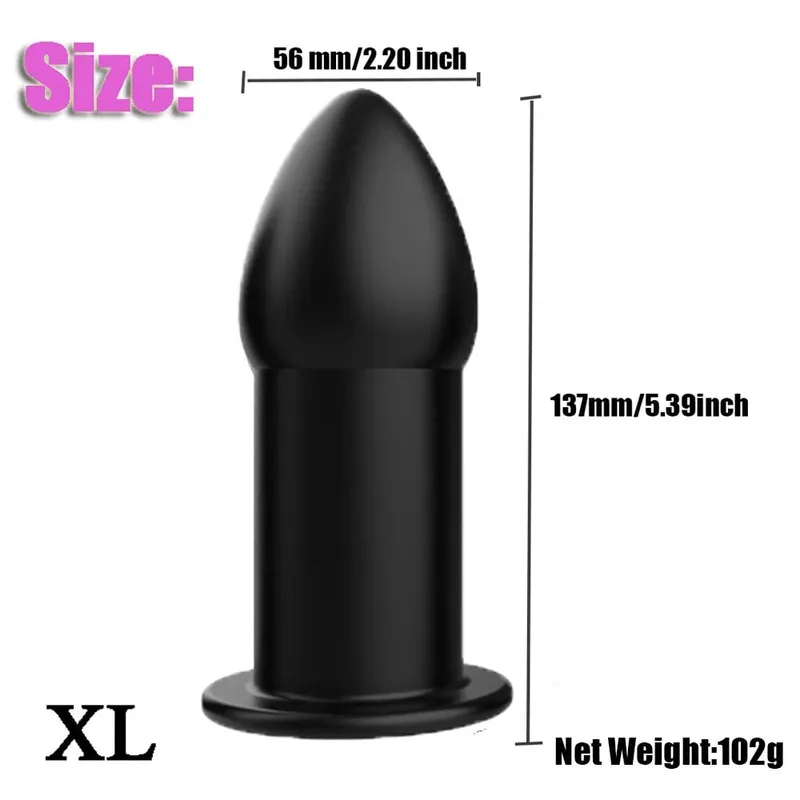 Hollow Anal Butt Plug Vaginal Dildo Speculum Peeking Vagina Expander Tunnel Anus Dilator Lavemang Vuxen Sexleksaker för kvinnor Gay Män