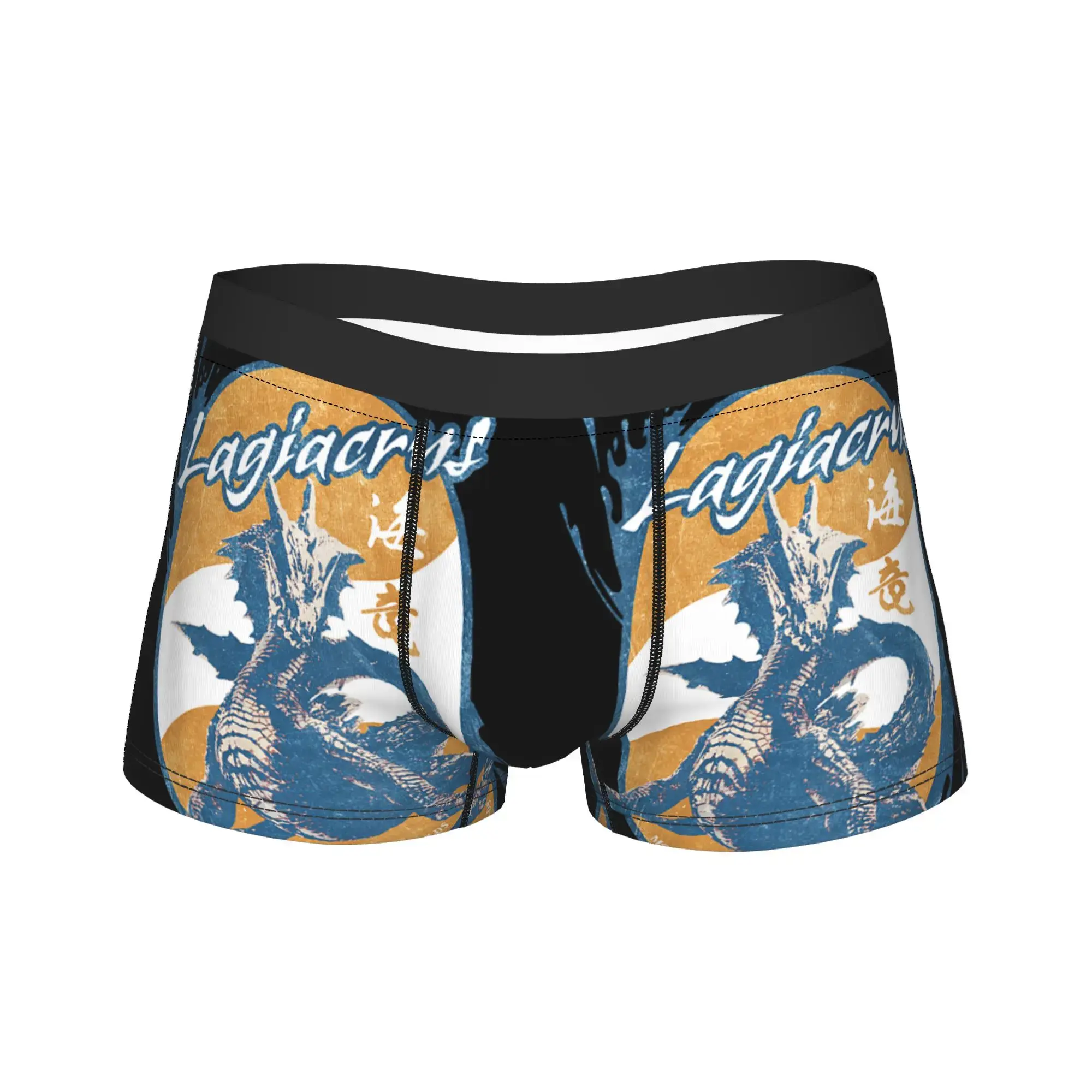 Wilds Lagiacrus BP Monster Hunter Underpants Breathbale Panty Panlalaking Underwear Ventilate Shorts Boxer Briefs — image 6