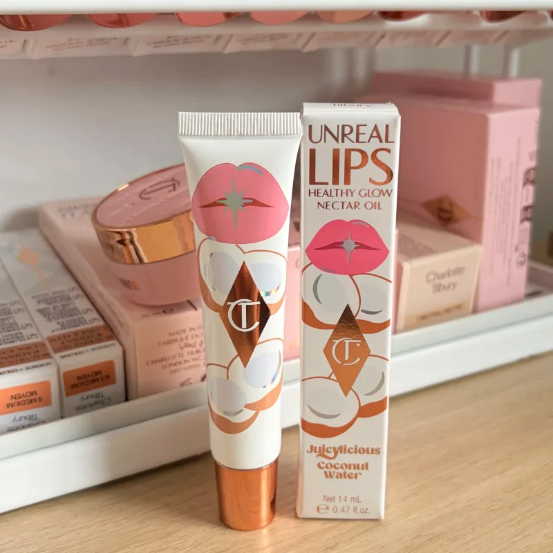 Luxury CT Multicolored Water Light Lip Gloss Lasting Hydrating Lip Balm Heart-shaped Tip Lip Brush&Jelly Lip Gloss Makeup Gift — image 9