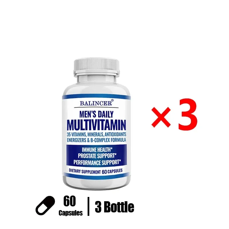 Men's Multivitamin - Improves Bone Strength Supports Energy & Endurance Enhances Cognition Supports Brain Eye and Heart Health — image 10