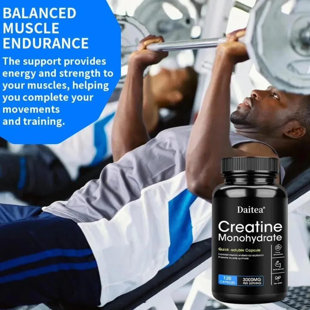 Creatine Monohydrate - Improves Performance Muscle Growth and Recovery — image 6