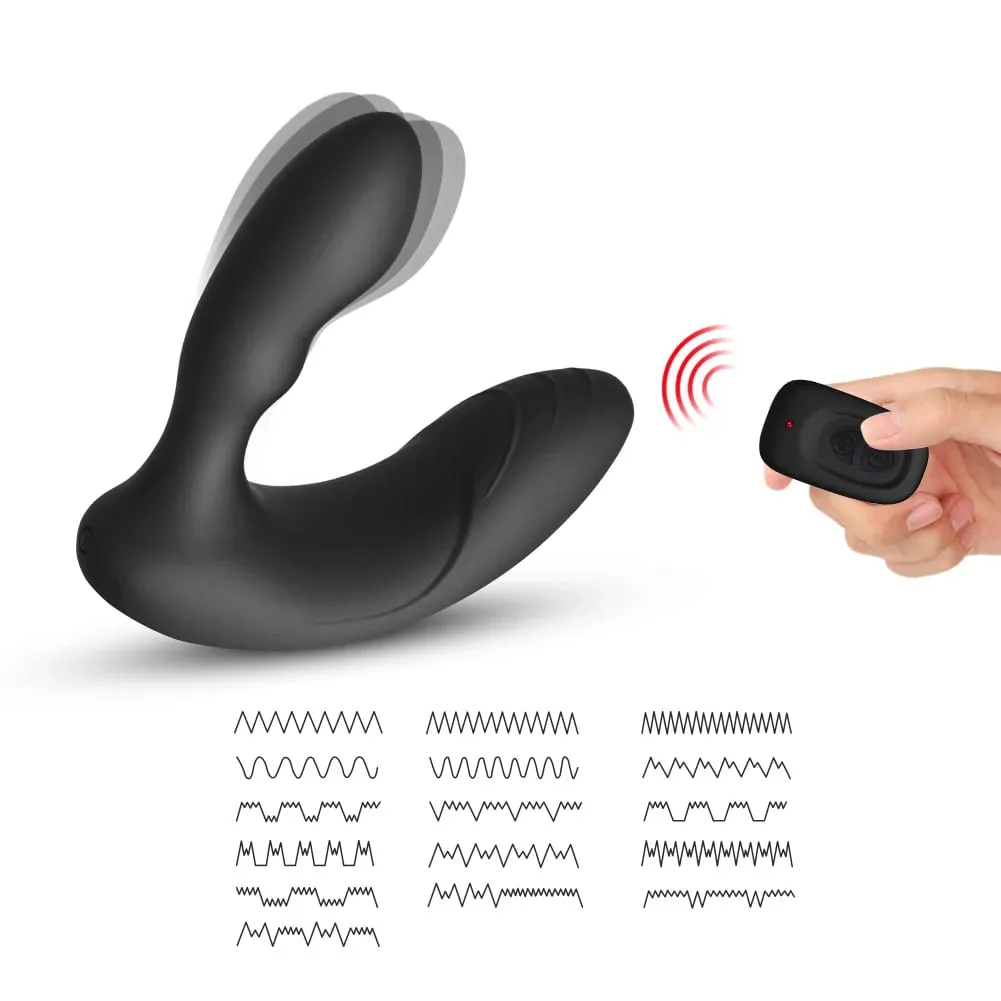Male Vibrating Butt Plug Anal Plug Prostate Massager Remote Control Anal Vibrator for Gay Men Perineum Massager Sex Toy for Men — image 3
