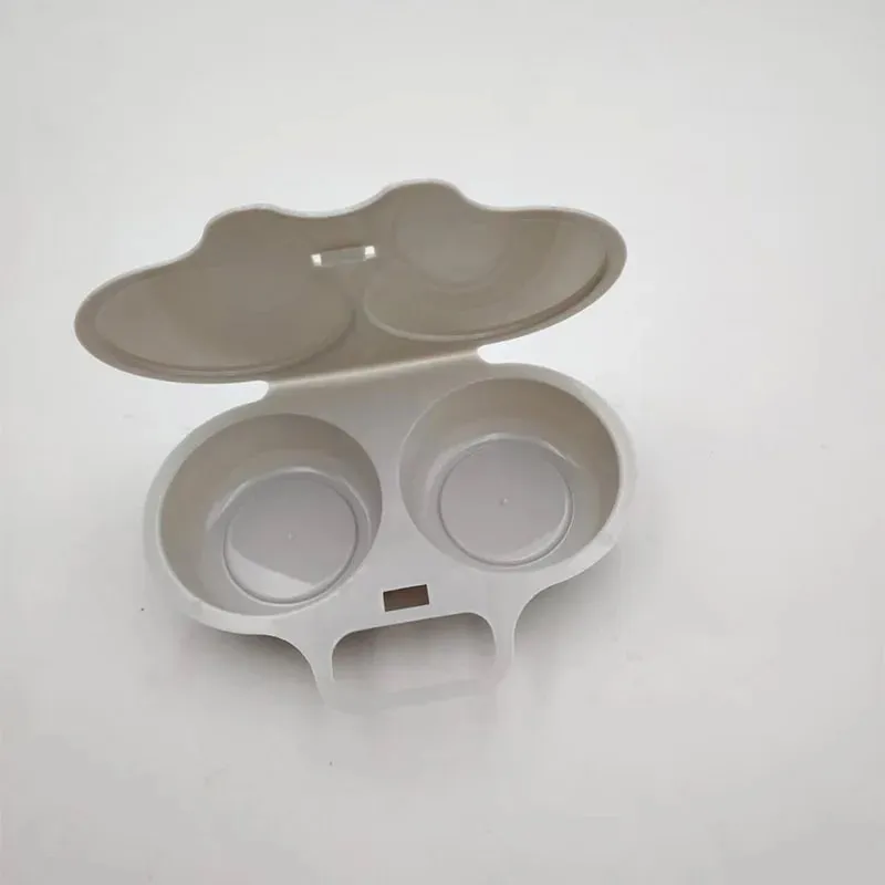 Dual Cavity Microwave Steamer Egg Cooker Food-grade Plastic Fryer Egg Steamer Mold Kitchen Accessories Kitchen Utensils — image 9