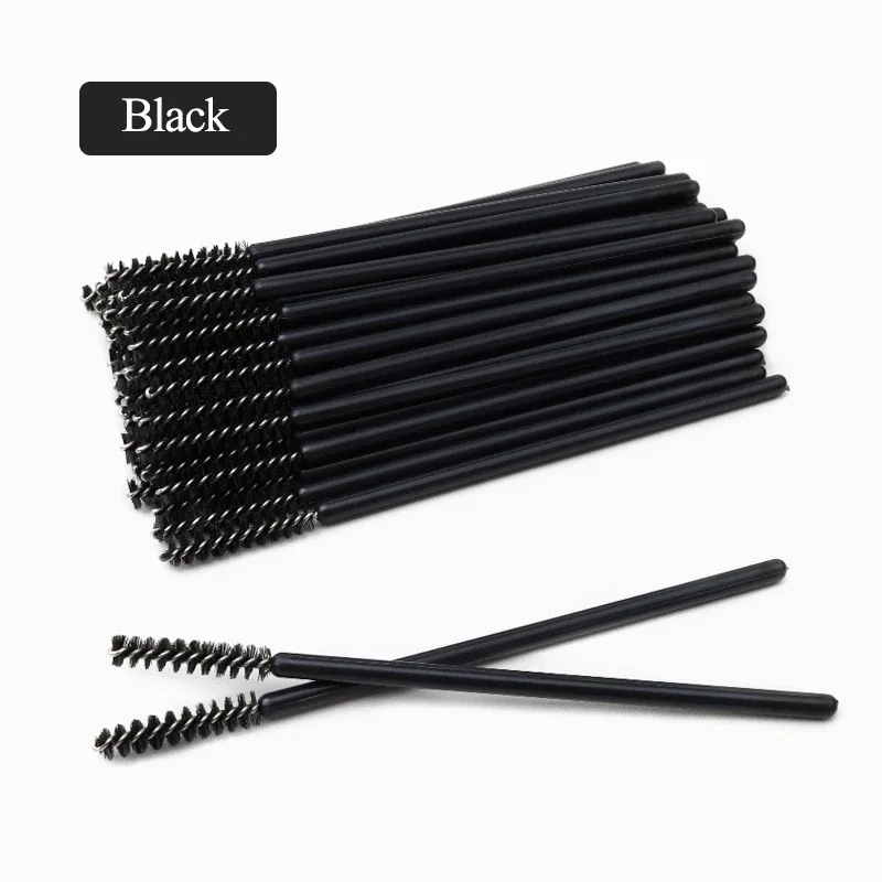 50/100pcs Disposable Mascara Wands Eyelash Spoolies Brushes Micro Lash Extension Tool Makeup Beauty Cosmetic Supply — image 8