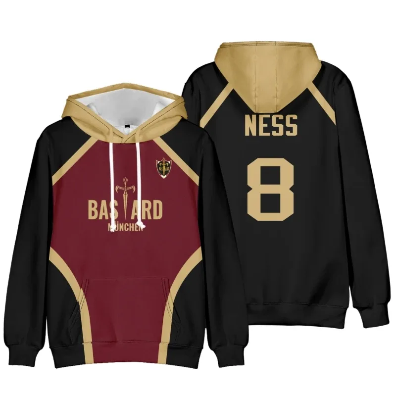 autumn Anime Hoodies for Men football hoodie 100% polyester winter Men's clothing graphic hoodies ventilate outdoor sports tops — image 8