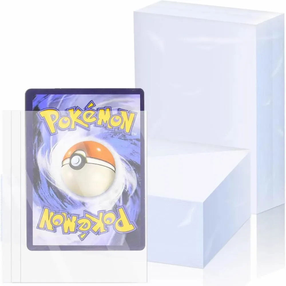 200 Pack Penny Card Sleeves Transparent Trading collect Protector Sleeve Holder For Game Pokemon Tcg Yugioh Baseball Sports Card — image 1