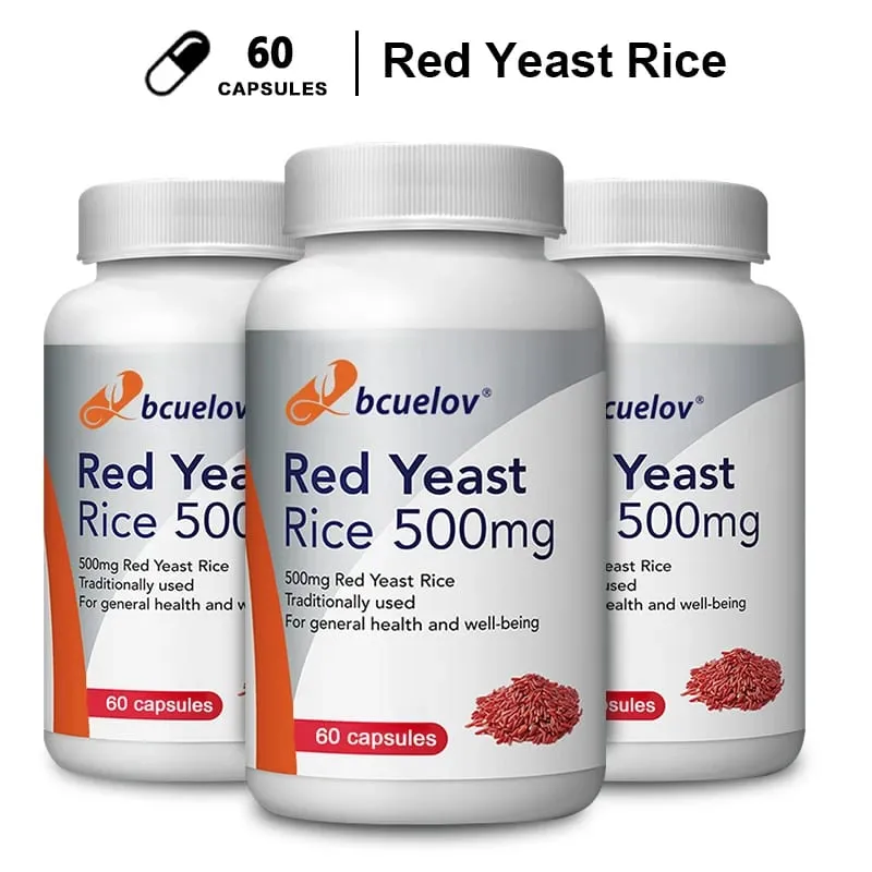 Red Yeast Rice Extract 500 Mg Vegetarian– Advanced Healthy Heart Formula for Cardiovascular Health Supplement — image 11