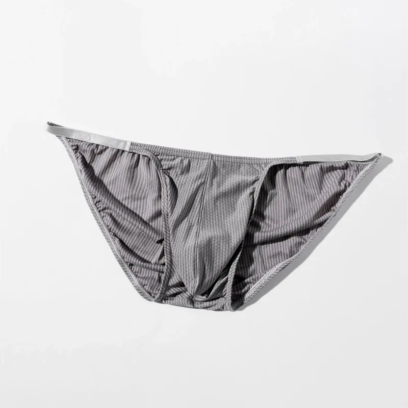 Cuecas sexy homem roupa interior masculina bulge bolsa corda mini calcinha masculina cintura baixa biquíni lingerie cuecas deslizamentos hombre — image 2