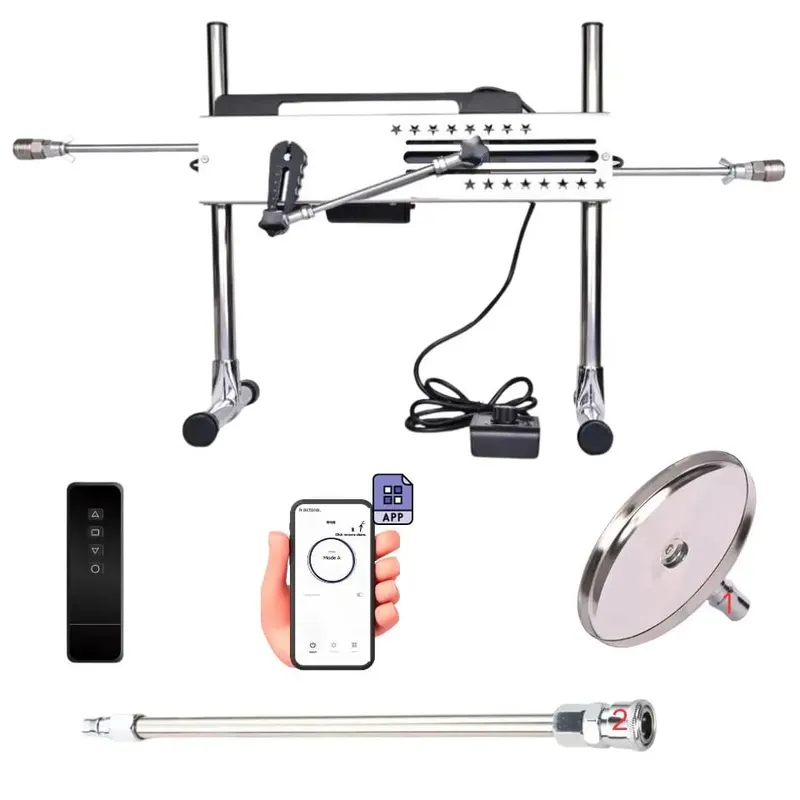 Rough Beast APP Control Makapangyarihang Sex Machine para sa Babae at Lalaki Masturbesyon Love Machine na may Dildo Toy Shop Penetration Sextoys — image 16